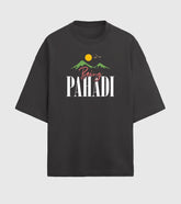 Being Pahadi Terry Oversized Half Sleeve T-Shirt